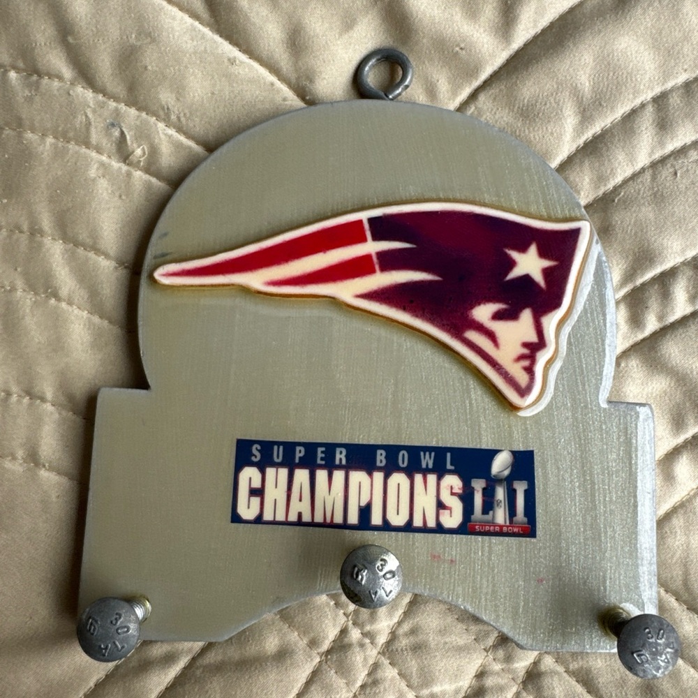 NFL Patriots Red and Blue Wall Hooks